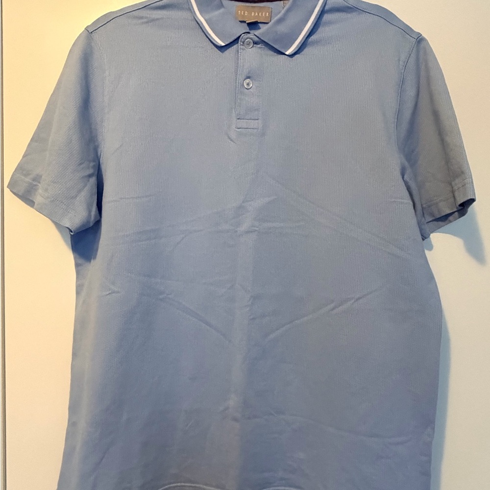 Ted Baker Sky Blue Polo Shirt